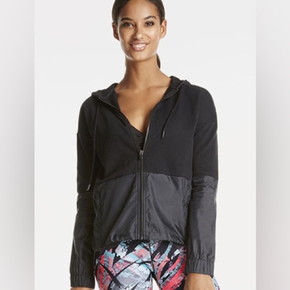 Fabletics Windhaven Women's Black Jacket - Picture 1 of 8